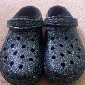 Starry Skies Glitter Crocs.